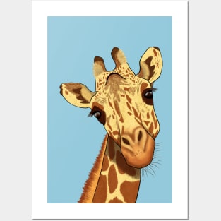 Cute Giraffe Posters and Art